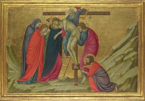 La Déposition de la basilique Santa Croce, Florence, vers 1324-1325