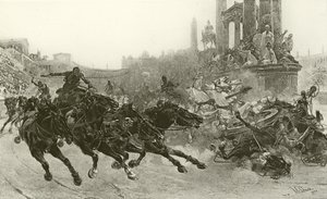Rome sous Trajan - Une course de chars - Ulpiano Checa y Sanz