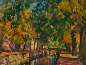 Canal à Potsdam, vers 1926