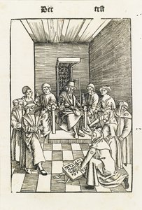 Serment juif du Laienspiegel, Augsbourg, 1509 - Ulrich Tengler