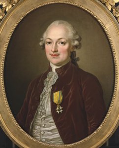 Baron Erik Magnus de Stael Holstein, ambassadeur de Suède en France - Portrait par Ulrika Fredrika Pasch