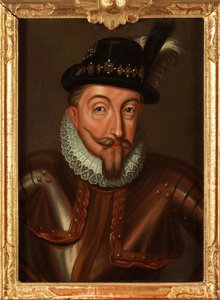 Portrait de Sigismond III Vasa (1566-1632) roi de Pologne (1587-1632) et de Suède (1592-1599) - Ulrika Fredrika Pasch