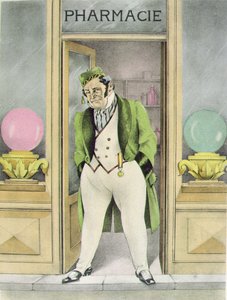 Le Pharmacien Homais, Illustration de 