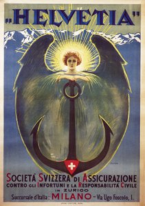Affiche Helvetia par Umberto Boccioni - Umberto Boccioni