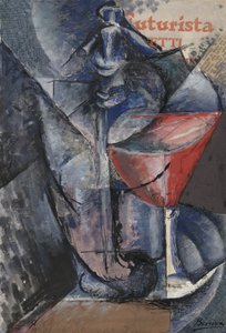 Nature morte : Verre et siphon