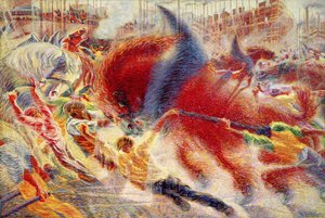 La ville se lève - Umberto Boccioni