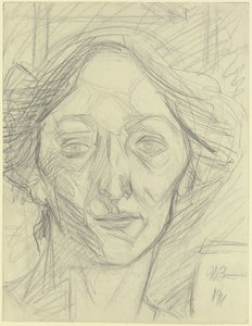 Tête de femme - Umberto Boccioni