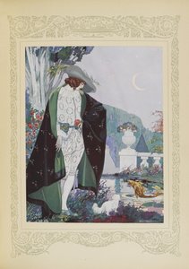 Il vit une grande carpe dorée, illustration de 