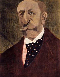Portrait de Charles Camille Saint-Saëns, compositeur, pianiste et organiste français - Umberto Brunelleschi