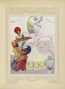 Nous avons rempli des bassins, servi des fruits et des pots de confiture, illustration de 
