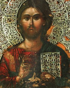 Pantocrator (partie du diptyque de Vatopedi connu sous le nom de jouets de l