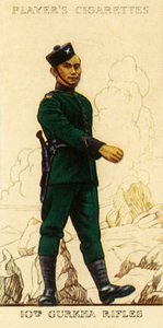 10ème fusiliers Gurkha, 1936 - Unbekannt