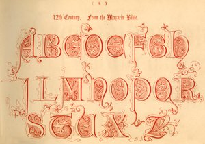 XIIe siècle. De la Bible Mazarin, 1862 - Unbekannt