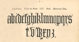 14ème siècle. Richard II. 1400. Petit. Abbaye de Westminster, 1862 - Unbekannt