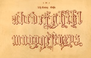 16ème siècle. Gothique, 1862 - Unbekannt