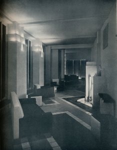 Intérieur des années 1930 avec éclairage contemporain - Unbekannt