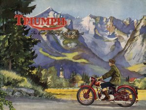 Brochure Triumph 5T Speed Twin, 1948