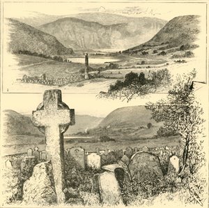 1. La Vallée de Glendalough. 2. À Glendalough, 1898 - Unbekannt