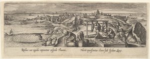 1 des 8 planches sur la chasse et la pêche - Unbekannt