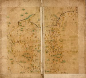 Première carte du Shaanxi