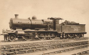 Locomotive mixte 2.6.0 No. B343, début du 20ème siècle - Unbekannt