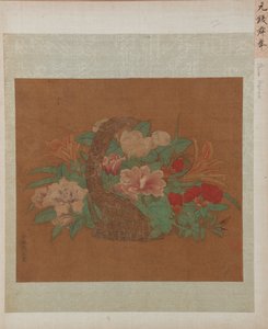 Un panier de fleurs - Unbekannt