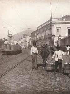 Une scène de rue à Botafogo, Rio, 1914 - Unbekannt