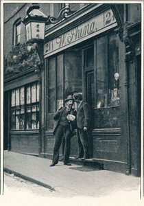 Boutique chinoise, Limehouse, Londres, vers 1900 1901 - Unbekannt