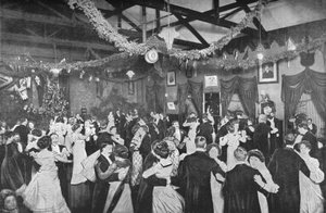 Une danse de Noël au German Gymnasium, Londres, c1902 1903 - Unbekannt