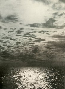 Un effet de nuage avant que la mer ne gèle, vers 1908, 1909 - Unbekannt