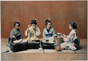 Salle à manger, vers 1890 - Unbekannt