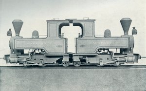 Une double locomotive, 1922 - Unbekannt
