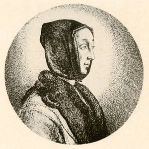Dame hollandaise en manteau de fourrure et capuchon - Unbekannt