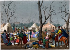 Une fête française, 18ème siècle - Unbekannt