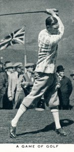 Une partie de golf, 1924 - Unbekannt