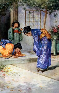 Une salutation japonaise