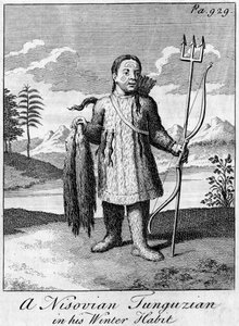 Un Tunguzian Nisovian dans son habit d