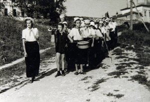 Unité de pionniers au camp de pionniers de toute l