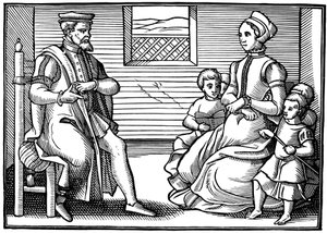 Une famille puritaine, 1563 - Unbekannt