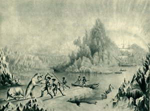 Une équipe de secours à la recherche de Sir John Franklin, 19e siècle, 1946 - Unbekannt