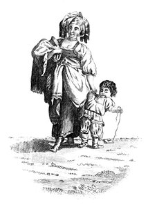 Une femme russe, XIXe siècle