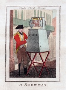 Un montreur, Hyde Park Corner, Londres, 1805 - Unbekannt
