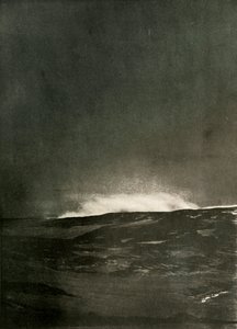 Une explosion de vapeur sur le mont Bird, c1908, 1909 - Unbekannt