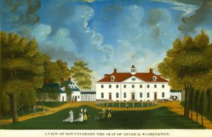 Vue du mont Vernon, 1792 ou après