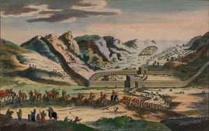 Vue de la célèbre Grande Muraille de Chine - Unbekannt