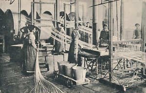 Une usine de fabrication de cierges, 1917 - Unbekannt