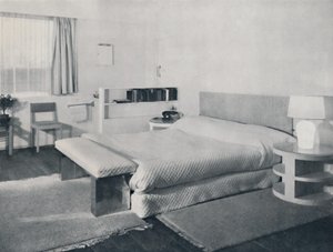 Une chambre dans une maison de campagne, par Duncan Miller, Londres, 1936 - Unbekannt