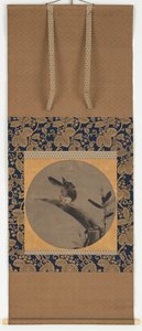 Un oiseau sur une souche de bambou, période Momoyama, 1568-1615 - Unbekannt