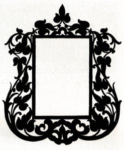 Un design pour un cadre de tableau intitulé Esthétique, 1898 - Unbekannt