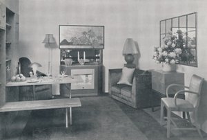 Salle à manger et salon, 1942
